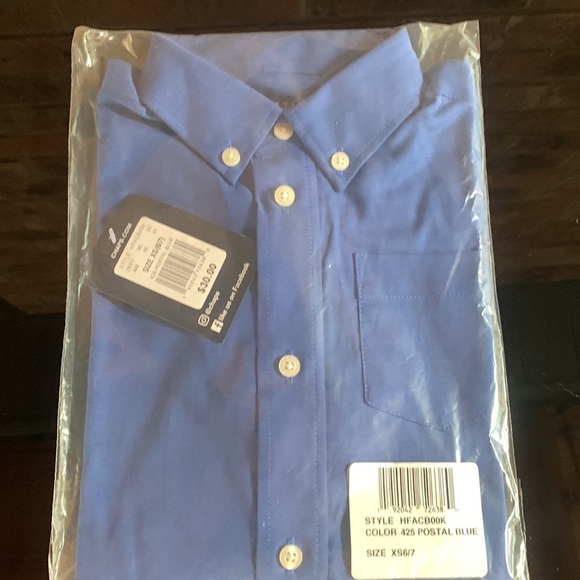 New Boys 4-20 Chaps Long Sleeve
Stretch Oxford size XS 6/7 - Picture 4 of 5